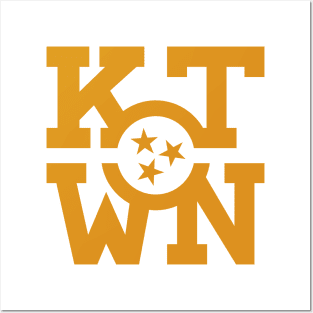 KTWN - Orange on White Posters and Art